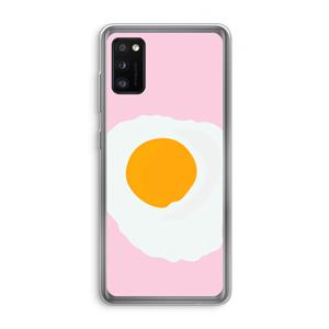 CaseCompany Sunny side up: Samsung Galaxy A41 Transparant Hoesje