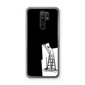 CaseCompany Musketon Painter: Xiaomi Redmi 9 Transparant Hoesje