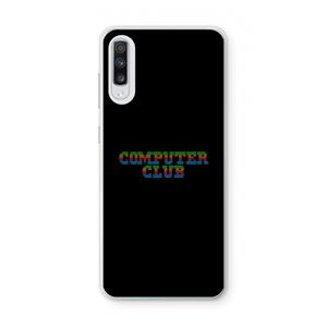 CaseCompany Retro: Samsung Galaxy A70 Transparant Hoesje