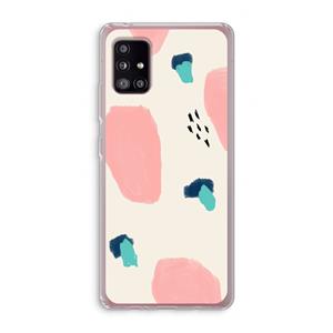 CaseCompany Monday Surprise: Samsung Galaxy A51 5G Transparant Hoesje