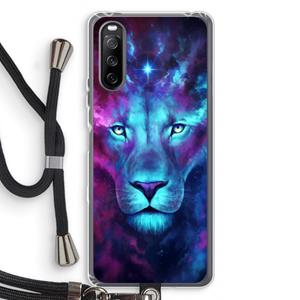 CaseCompany Firstborn: Sony Sony Xperia 10 III Transparant Hoesje met koord