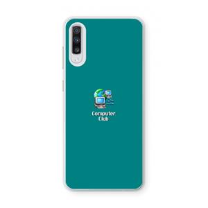 CaseCompany Win98: Samsung Galaxy A70 Transparant Hoesje