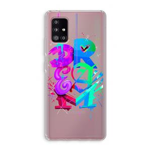 CaseCompany Dream: Samsung Galaxy A51 5G Transparant Hoesje