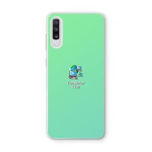 CaseCompany Win98: Samsung Galaxy A70 Transparant Hoesje