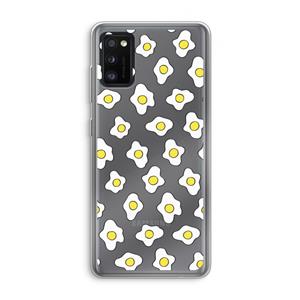 CaseCompany Spiegeleitjes: Samsung Galaxy A41 Transparant Hoesje