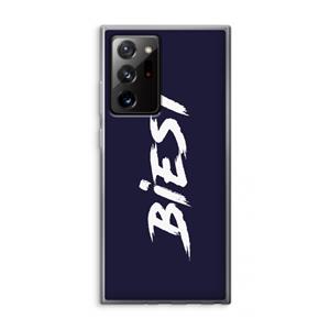 CaseCompany Biest: Samsung Galaxy Note 20 Ultra / Note 20 Ultra 5G Transparant Hoesje
