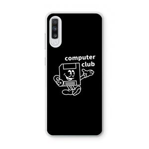 CaseCompany Floppyhead: Samsung Galaxy A70 Transparant Hoesje
