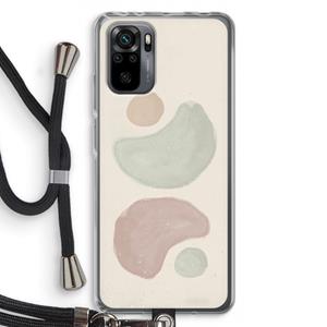 CaseCompany Geo #10: Xiaomi Redmi Note 10 Pro Transparant Hoesje met koord