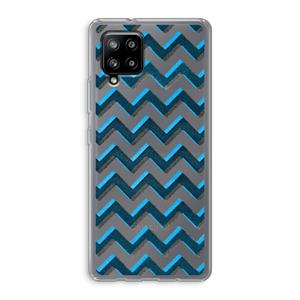 CaseCompany Onderbroken lijn: Samsung Galaxy A42 5G Transparant Hoesje