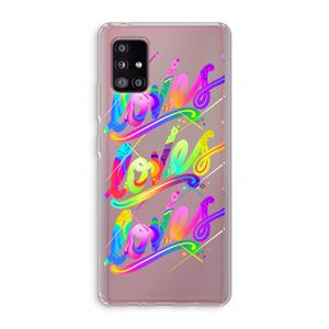 CaseCompany Loves: Samsung Galaxy A51 5G Transparant Hoesje