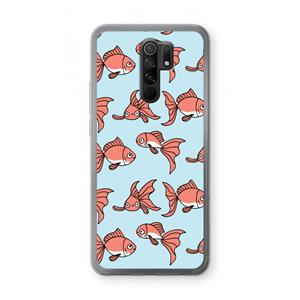 CaseCompany Blub: Xiaomi Redmi 9 Transparant Hoesje