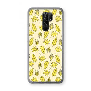 CaseCompany Herfst: Xiaomi Redmi 9 Transparant Hoesje