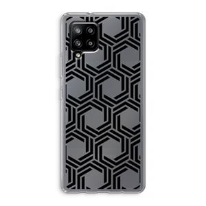CaseCompany Geometrisch patroon: Samsung Galaxy A42 5G Transparant Hoesje