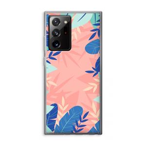 CaseCompany Tropisch: Samsung Galaxy Note 20 Ultra / Note 20 Ultra 5G Transparant Hoesje