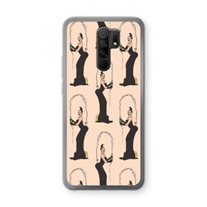 CaseCompany Pop Some Kim: Xiaomi Redmi 9 Transparant Hoesje