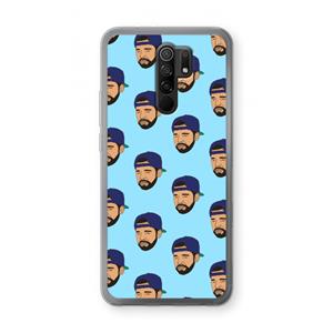 CaseCompany Drake Away: Xiaomi Redmi 9 Transparant Hoesje