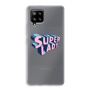 CaseCompany Superlady: Samsung Galaxy A42 5G Transparant Hoesje