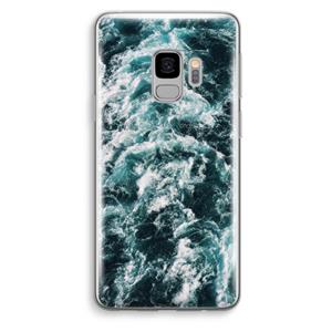 CaseCompany Zee golf: Samsung Galaxy S9 Transparant Hoesje
