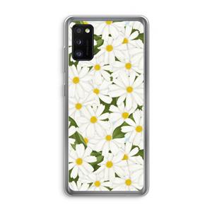CaseCompany Summer Daisies: Samsung Galaxy A41 Transparant Hoesje