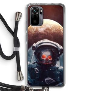 CaseCompany Voyager: Xiaomi Redmi Note 10 Pro Transparant Hoesje met koord