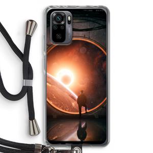 CaseCompany Ephemeral: Xiaomi Redmi Note 10 Pro Transparant Hoesje met koord