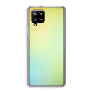 CaseCompany Minty mist pastel: Samsung Galaxy A42 5G Transparant Hoesje