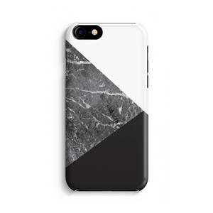 CaseCompany Combinatie marmer: iPhone 8 Volledig Geprint Hoesje