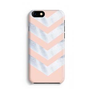 CaseCompany Marmeren pijlen: iPhone 8 Volledig Geprint Hoesje
