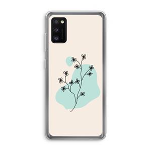 CaseCompany Love your petals: Samsung Galaxy A41 Transparant Hoesje