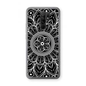 CaseCompany Roses Are Red: Xiaomi Redmi 9 Transparant Hoesje