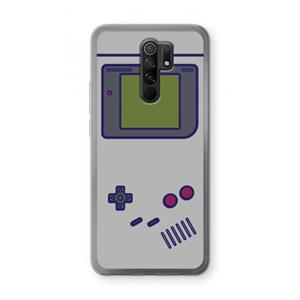 CaseCompany Game On: Xiaomi Redmi 9 Transparant Hoesje