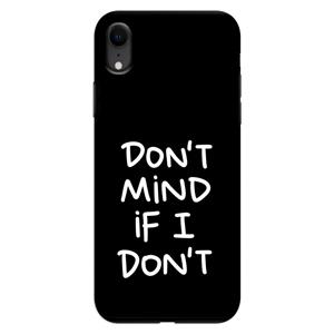 CaseCompany Don't Mind: iPhone XR Tough Case