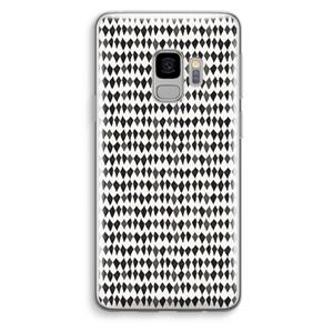 CaseCompany Crazy shapes: Samsung Galaxy S9 Transparant Hoesje