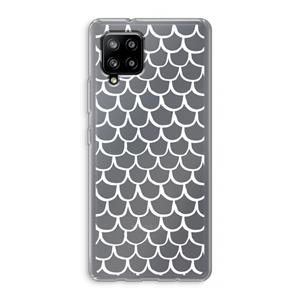 CaseCompany Dakpannetjes: Samsung Galaxy A42 5G Transparant Hoesje