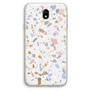CaseCompany Terrazzo N°8: Samsung Galaxy J7 (2017) Transparant Hoesje