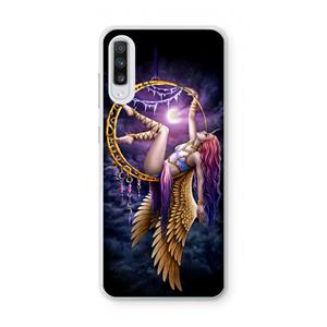 CaseCompany Aerial Angel: Samsung Galaxy A70 Transparant Hoesje