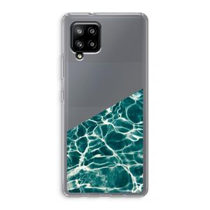 CaseCompany Weerkaatsing water: Samsung Galaxy A42 5G Transparant Hoesje