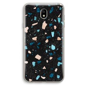 CaseCompany Terrazzo N°11: Samsung Galaxy J7 (2017) Transparant Hoesje