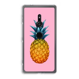 CaseCompany Grote ananas: Sony Xperia XZ2 Transparant Hoesje