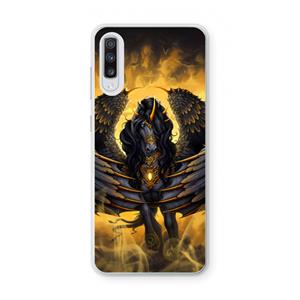 CaseCompany Pegasus: Samsung Galaxy A70 Transparant Hoesje