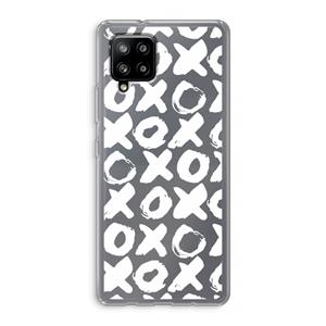 CaseCompany XOXO: Samsung Galaxy A42 5G Transparant Hoesje