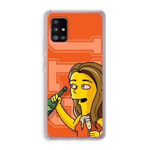 CaseCompany Jamie Lee Simpson: Samsung Galaxy A51 5G Transparant Hoesje