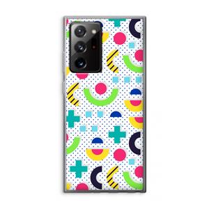 CaseCompany 8-bit N°1: Samsung Galaxy Note 20 Ultra / Note 20 Ultra 5G Transparant Hoesje