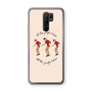 CaseCompany Jingle Ladies: Xiaomi Redmi 9 Transparant Hoesje