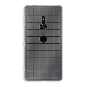 CaseCompany Rooster: Sony Xperia XZ2 Transparant Hoesje