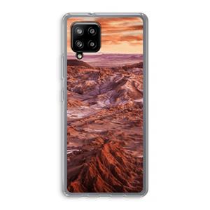 CaseCompany Mars: Samsung Galaxy A42 5G Transparant Hoesje