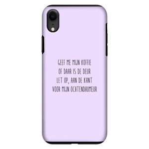 CaseCompany Ochtendhumeur: iPhone XR Tough Case