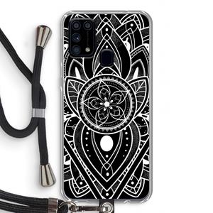 CaseCompany It's Complicated: Samsung Galaxy M31 Transparant Hoesje met koord