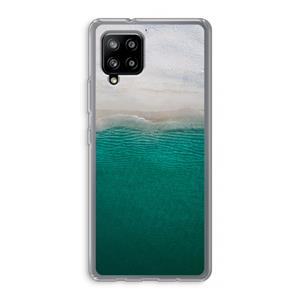 CaseCompany Stranded: Samsung Galaxy A42 5G Transparant Hoesje