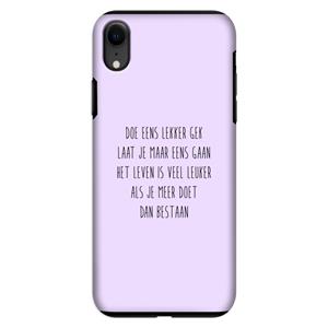 CaseCompany Gek: iPhone XR Tough Case